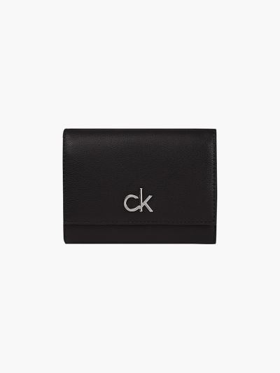 Calvin Klein Táskák & Kiegészítők HU103129 | Calvin Klein Trifold Női Pénztárca Fekete